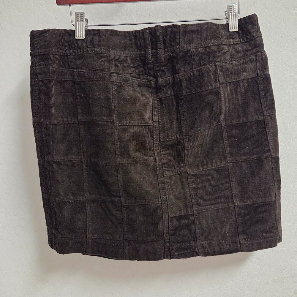 Vintage The Loft Pencil Dark Brown Skirt-Size 6 corduroy material - Picture 2 of 3
